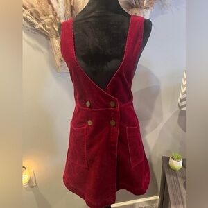 FP cord jumper dress